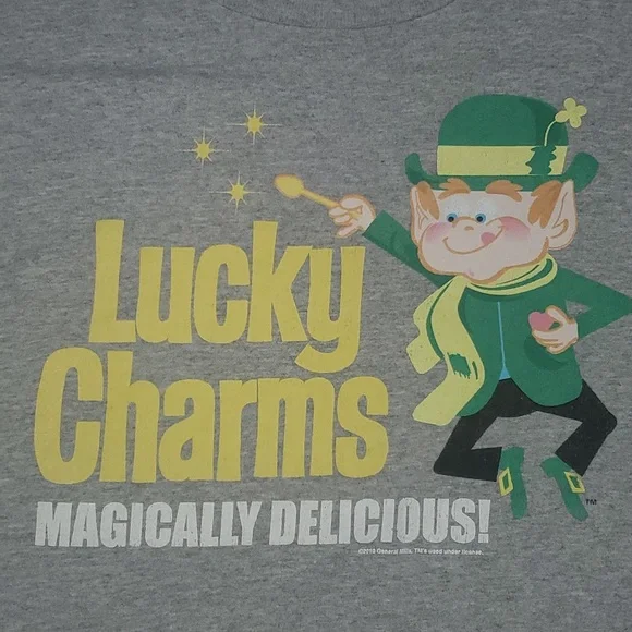 Lucky Charms mens vintage graphic tee - Picture 2 of 8